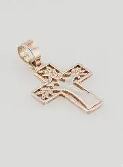 Anhänger Kreuz mit Lebensbaum - 15mm