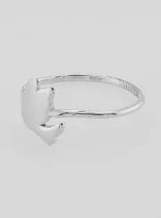 Silber Ring Friedenstaube - Größe 56