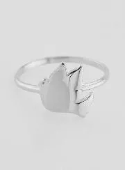 Silber Ring Friedenstaube - Größe 52