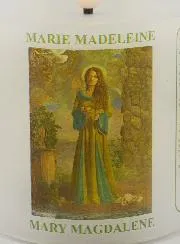 Batteriebetriebene Kirchenkerze - Maria Magdalena