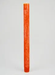 Durchgefärbte Gebetskerze - Orange