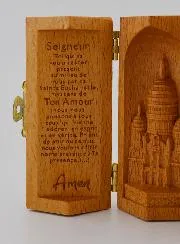 Triptychon aus Massivholz - Basilika des Heiligen Herzens