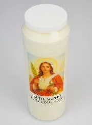 Novenen-Kerze zur Heiligen Agatha