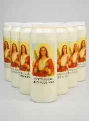 Set 10 Novenen-Kerzen zur Heiligen Agatha