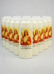 Set 20 Novenen-Kerzen zur Heiligen Agatha