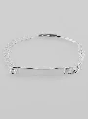 Herrenarmband aus Silber - 5mm Maschenweite