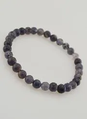 Cordierit Armband - 6mm