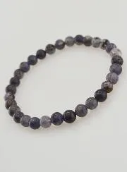 Cordierit Armband - 6mm