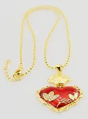 Religiöse Choker Halskette Ex-Voto