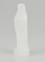 Figur Madonna Lourdes aus Bergkristall - 10cm