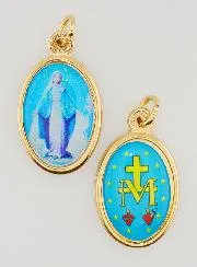 Goldfarbene Wunderbare Medaille - 25mm