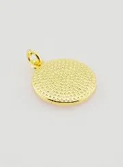 Anhänger Kreuz - Rosa Emaille