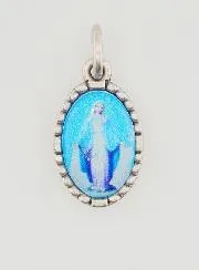 Anhänger Gedrehter Rand 15mm - Wundertätige Madonna