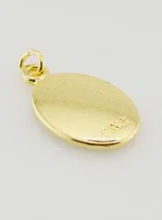 Anhänger Barmherziger Jesus Goldfarben - 25mm