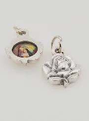 Anhänger Rose 14mm - Heilige Rita