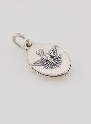 Anhänger mit Gedrehtem Rand 15mm - Heilige Therese