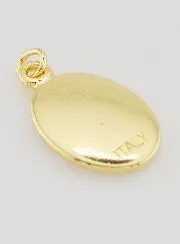 Anhänger des Heiligsten Herzens Jesu Goldfarben - 25mm