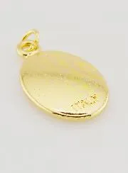 Anhänger Heiliger Benedikt Goldfarben - 25mm