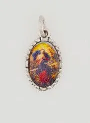 Anhänger mit Gedrehtem Rand 15mm - Maria Knotenlöserin