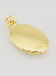 Anhänger Heiliger Gabriel Goldfarben  - 25mm