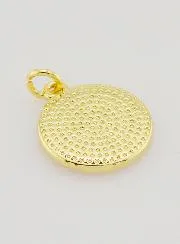 Anhänger Kreuz - Rotes Emaille