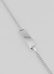 Silber Armband zur Taufe Kind - 16cm