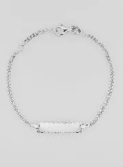 Silber Armband zur Taufe Kind - 16cm