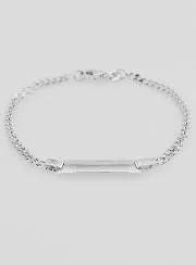 Baby Identitäts Armband 925er Silber - 16cm