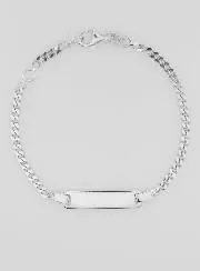 Silber Armband zur Taufe Kind - 16cm