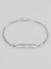 Silber Armband zur Taufe Kind - 16cm
