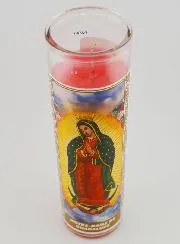 Kerze im Glas - Madonna von Guadalupe