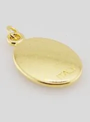 Anhänger Heiliger Christophorus Goldfarben - 25mm