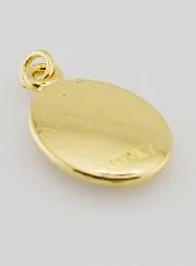 Goldfarbener Anhänger Heiliger Georg - 25mm