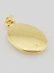 Anhänger Heilige Familie Goldfarben - 25mm