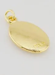 Anhänger Heilige Anna Goldfarben - 25mm