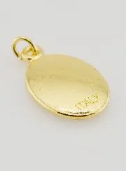 Anhänger Papst Franziskus Goldfarben - 25mm