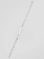 Herren Armband Silber - 4mm Gliederung