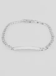 Herrenarmband Silber - 4mm Gliederung