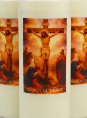 Set 3 Novenen-Kerzen Passion Jesu Christi