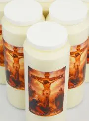 Set 10 Novenen-Kerzen Passion Jesu Christi