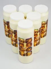 Set 6 Novenen-Kerzen Karwoche