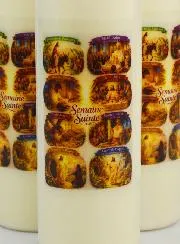 Set 6 Novenen-Kerzen Karwoche