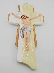 Holzkreuz zum Aufhängen - 30cm