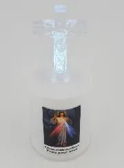Led Kirchenkerze Barmherziger Jesus