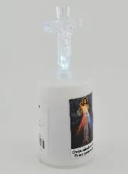 Led Kirchenkerze Barmherziger Jesus