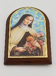 Ikone zum Aufstellen Heilige Rita - 10cm