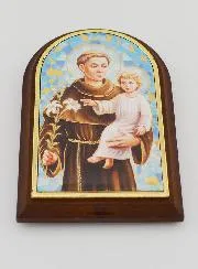 Ikone zum Aufstellen Heiliger Antonius - 10cm