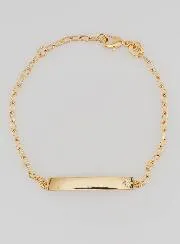 Vergoldetes Armband Taufe Kind - 15cm