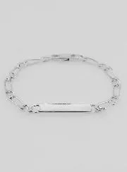 Identitäts Armband Silber - 18cm