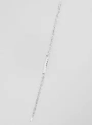 Identitäts Armband Silber Rhodiniert - 18cm